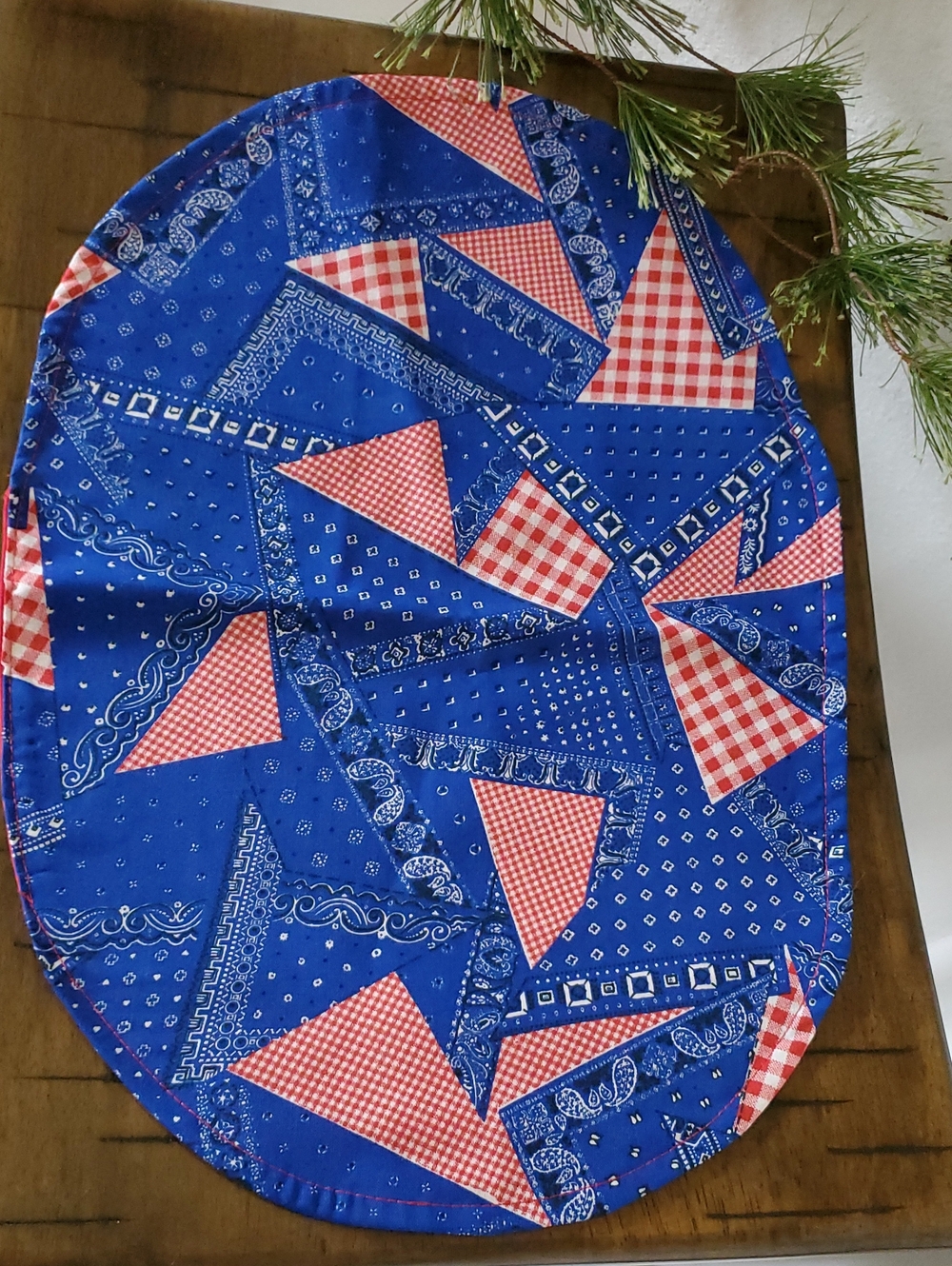 Handcrafted Holiday Basket Placemats Washclothes Home Accent Set - Picture 4 of 16
